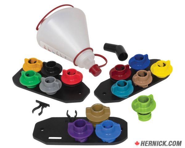 LISLE 19912 14-Piece Multi-Application Oil Funnel Set