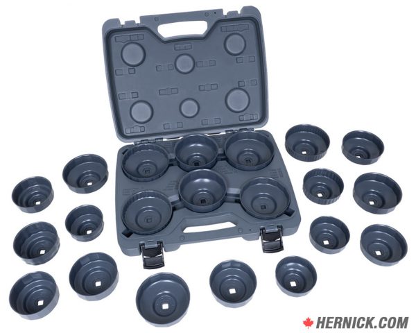 Lisle 61460 End Cap Filter Wrench Set