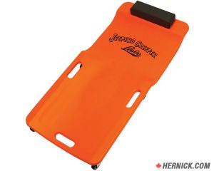 LISLE 93202 Low Profile Orange Plastic Creeper