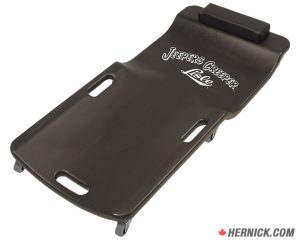 LISLE 97102 Low Profile Black Plastic Creeper