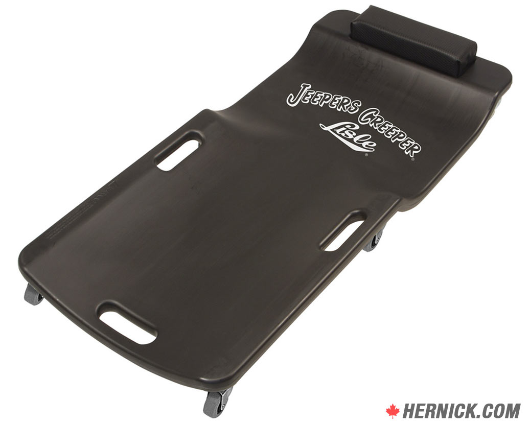 LISLE 97102 Low Profile Black Plastic Creeper