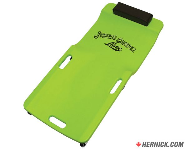 LISLE 99102 Low Profile Neon Green Plastic Creeper