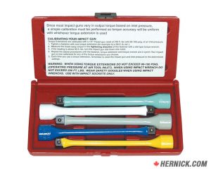 LTI Tools 1460 1/2" Drive Auto Torque Extension Kit