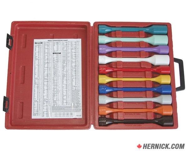 LTI Tools 1510 10-Piece Wheel Torque Master Kit