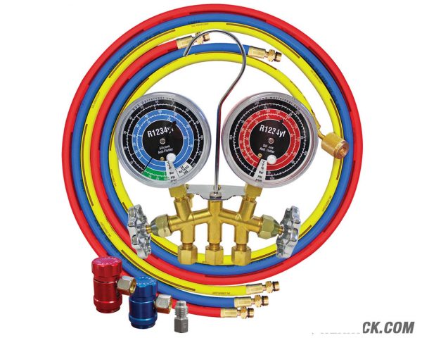MASTERCOOL 81661 Brass Manifold Gauge Set