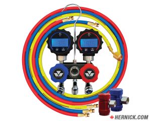 MASTERCOOL 82172 2-Way Aluminum Manifold Set