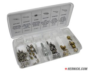 MASTERCOOL 91337 Valve Core Repair Kit with Installer Tool