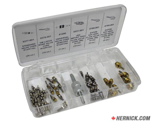 MASTERCOOL 91337 Valve Core Repair Kit with Installer Tool