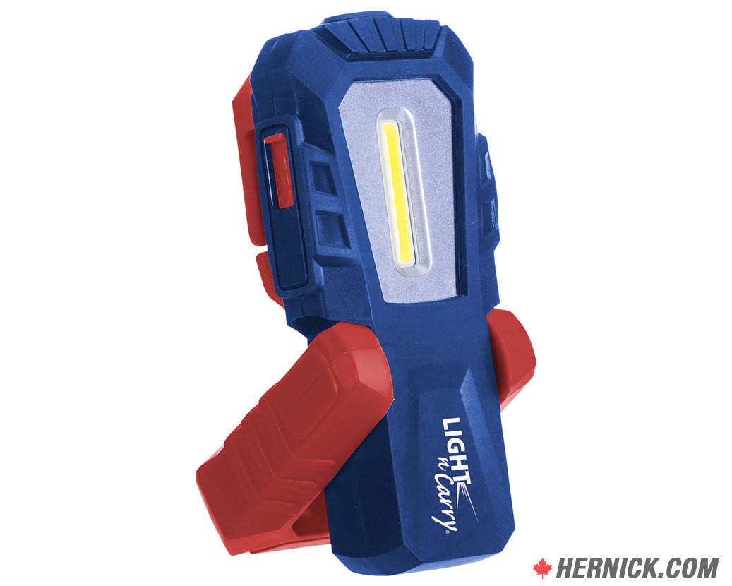thumbnail interactive-video image 1 of Promier P180X 200 Lumen COB LED Work Light – Bendable, Magnetic Clip, Batteries Included! 1 of 3