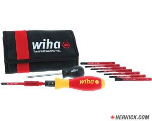 WIHA Tools WIH-28789 Insulated Driver & Blade Set