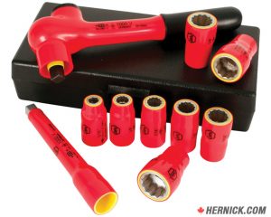 WIHA Tools WIH-31590 Insulated Metric Socket Set