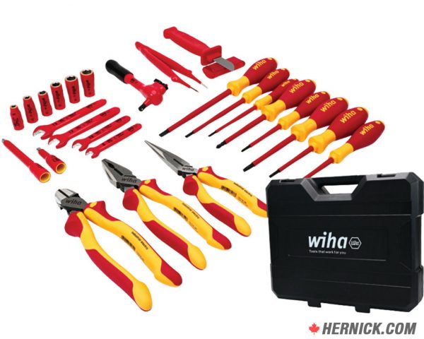 WIHA Tools WIH-91890 Insulated Hybrid & EV Essentials Tool Kit