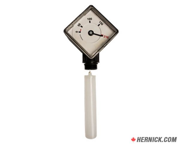 CANBUILT DL-55 Drum Level Indicator Gauge for 3/4″ Drum Bung
