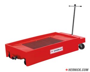 CANBUILT DR-037 Low Boy Oil Waste Drain Wagon (17 Gallon)