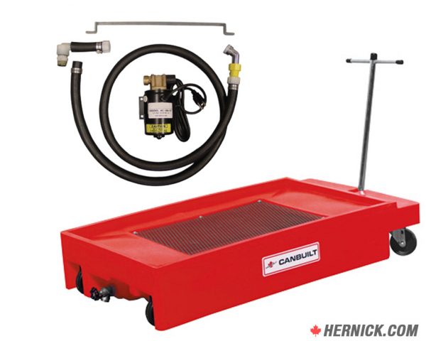 CANBUILT DR-037CP Complete Drain Wagon & Evacuation Kit (115V Pump)
