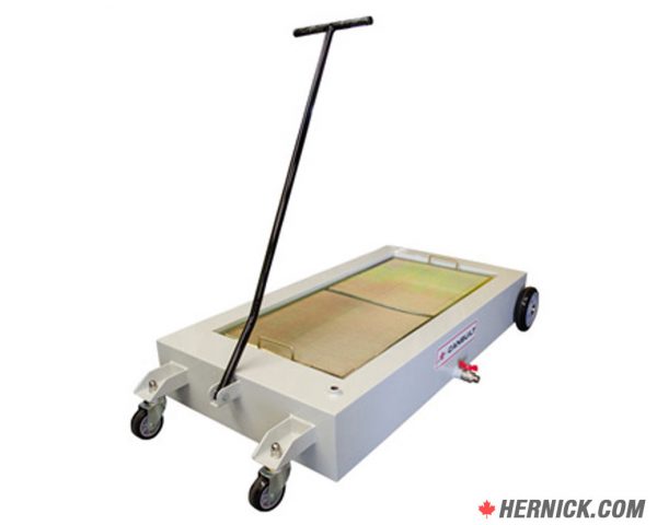 CANBUILT DR-270 Steel Rolling Oil Drain Wagon (18 Gallon Capacity)