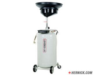 CANBUILT DR-290 Mobile Waste Oil Drain Unit with Telescopic Bowl (90L)