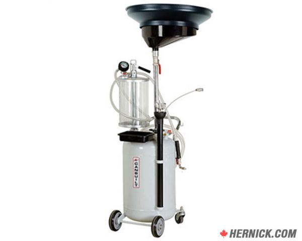 CANBUILT DR-290VAC 2-in-1 Waste Oil Drain & Changer (8L)