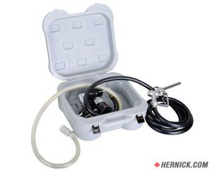 CANBUILT DTP-4012V Diesel Transfer Pump (12-Volt) with Suction Pipe
