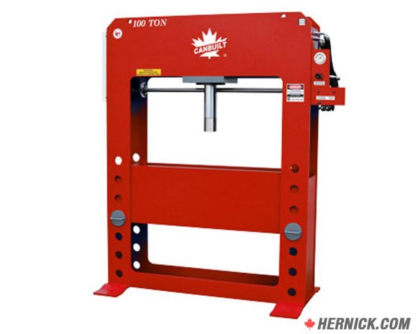 CANBUILT EH-100T Heavy-Duty Electric/Hydraulic Press (100 Ton)