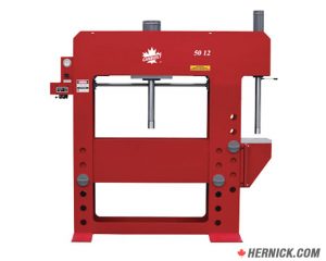 CANBUILT EH-50BP12STD 50 Ton H-Frame Press with 12 Ton Broach Station