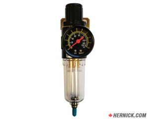 CANBUILT FLR-1559 Filter Regulator with Pressure Gauge (1/4″)