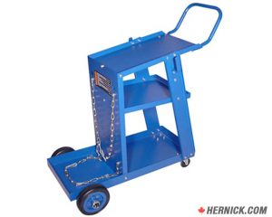 CANBUILT GT-280 MIG Welding Cart - Multi-Shelf with Gas Cylinder Storage