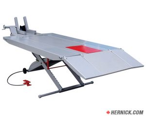 CANBUILT ML-3000CMT Air Operated Platform Lift (Extensions and Wheel Vise)