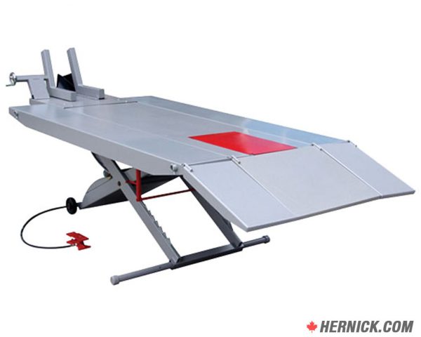 CANBUILT ML-3000CMT Air Operated Platform Lift (Extensions and Wheel Vise)