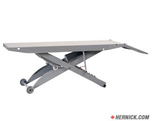 CANBUILT ML-3000NV Air Operated Motorcycle Platform Lift (No Vise or Extensions)
