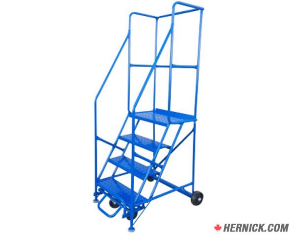 CANBUILT RL4H Mobile Four-Step Rolling Ladder