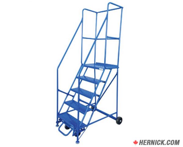 CANBUILT RL5H Mobile Five-Step Rolling Ladder