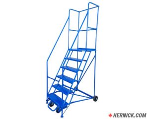 CANBUILT RL6H Mobile Six-Step Rolling Ladder