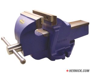 CANBUILT VI-800 Record Fixed Mechanic’s Vise (8″)