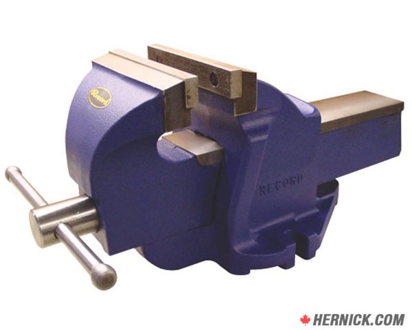 CANBUILT VI-800 Record Fixed Mechanic’s Vise (8″)