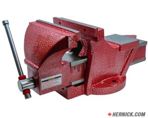 CANBUILT VI-8CAN Mechanic’s Bench Vise with Double Anvil (8″)
