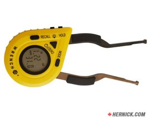 CANBUILT WI-101 Wrench/Socket Metric Measurement Tool with LED Ligh