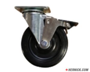 CANBUILT WK-5SPL Swivel Caster with Posilock (5″)