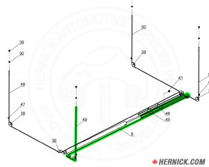 Equalizing Cable (264") For Direct Lift Pro Park PP7/PP8S & Atlas GP8000 (PP7-2003)