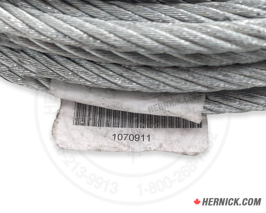 Close up of OEM sticker on Forward 1070911 equalizing cable.