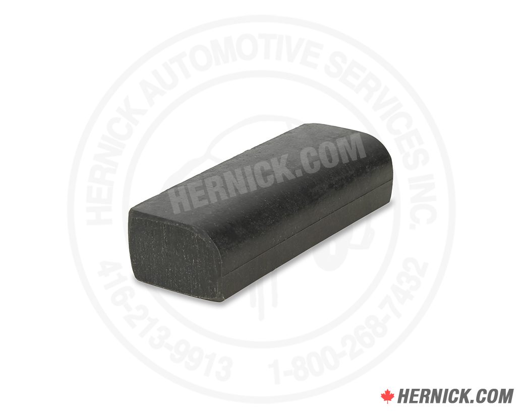 single replacement wear block for the applicable moving assembly on a Forward I12110000M automotive lift.