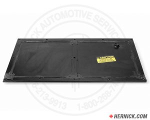 Center Cover Plate with 12 Bolt Holes for Rotary SL210/SL212 In-Ground Lifts (T120209BK)