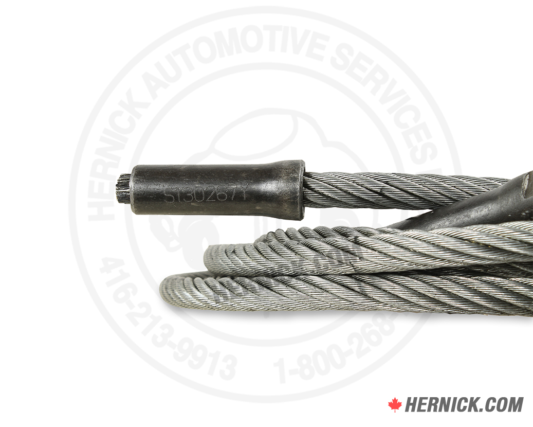 Right Rear Cable for Rotary 4-Post Lifts (S130267Y) - Image 2