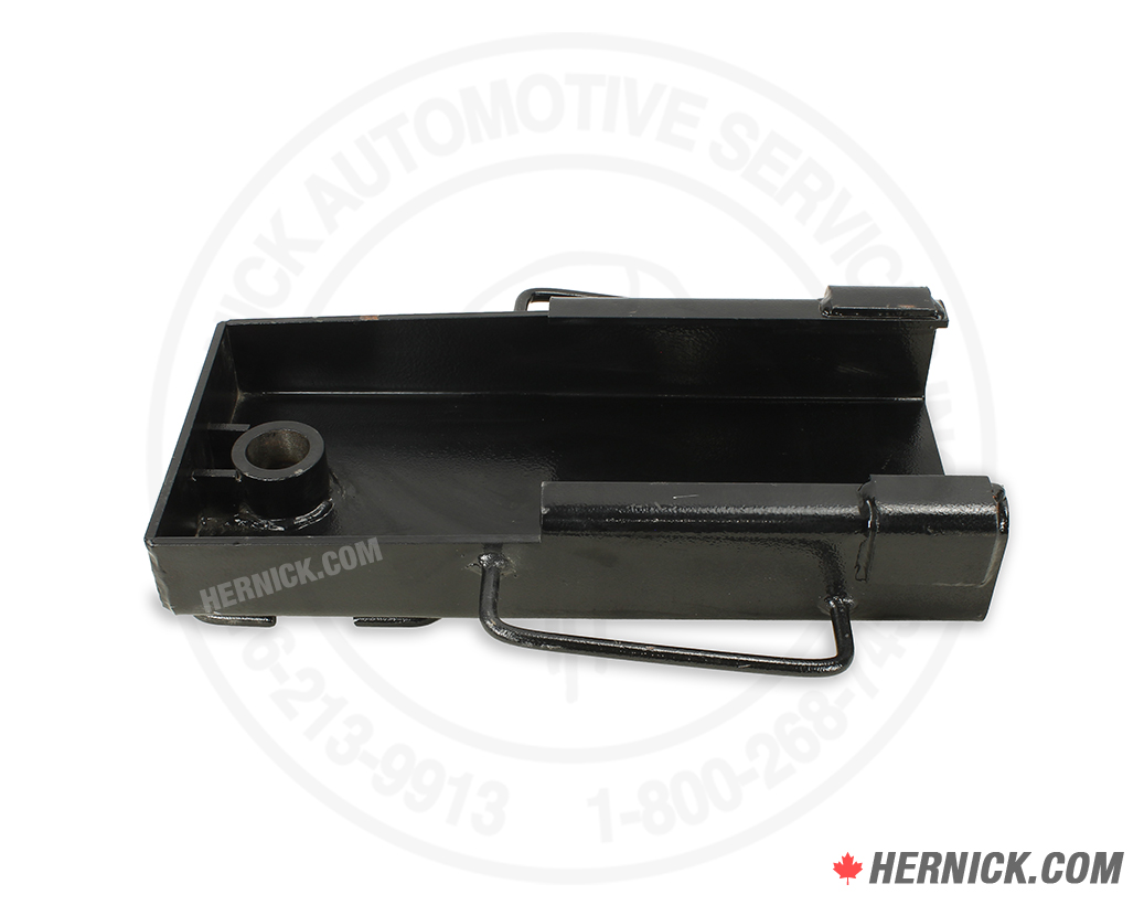 Heavy-duty welded black steel hand sliding adapter assembly