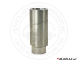 single 5-inch AV stackable lift adapter height extension with heavy-duty metal construction and 2-inch diameter mounting pin.