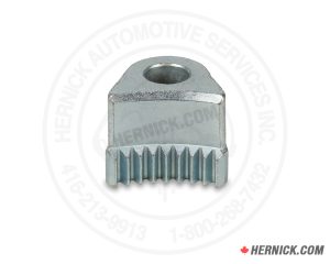 metal-toothed outer arm restraint gear.