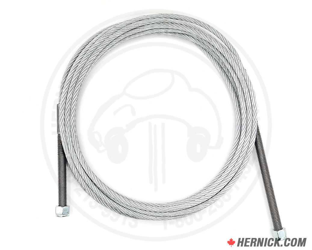 Cable Assembly (single) for Hofmann 2-Post Lifts (1-1473)