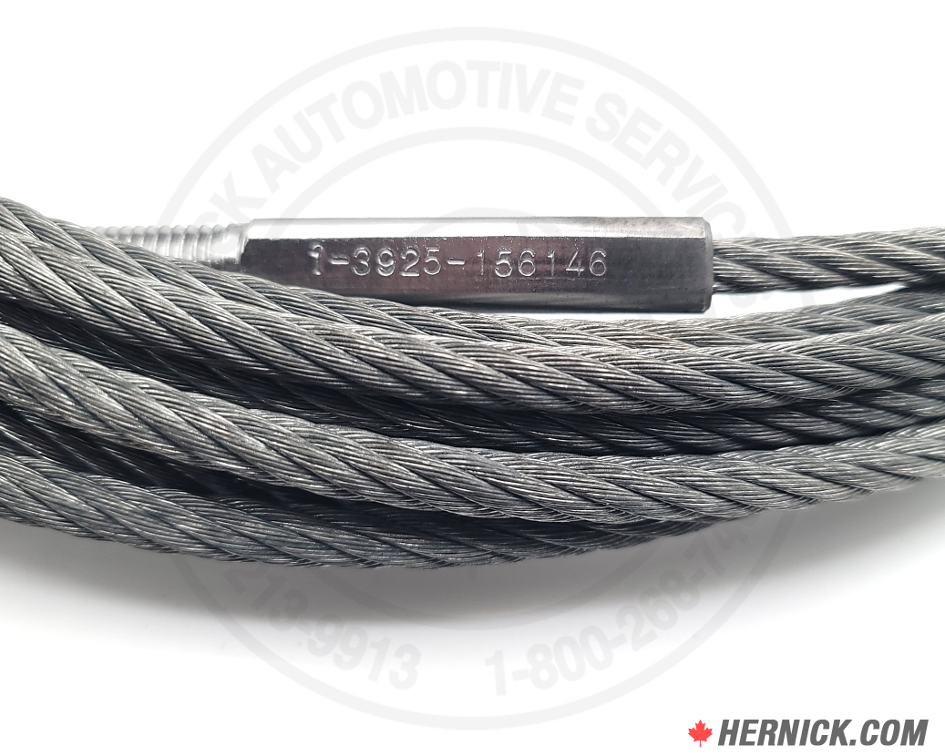 Cable Assembly (single) for Wheeltronic 2-post Lifts (1-3925) - Image 2