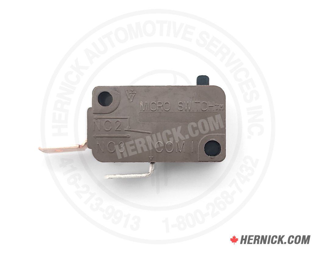 Compact CLDLH-012 230V electrical microswitch with connection terminals and mechanical actuator.