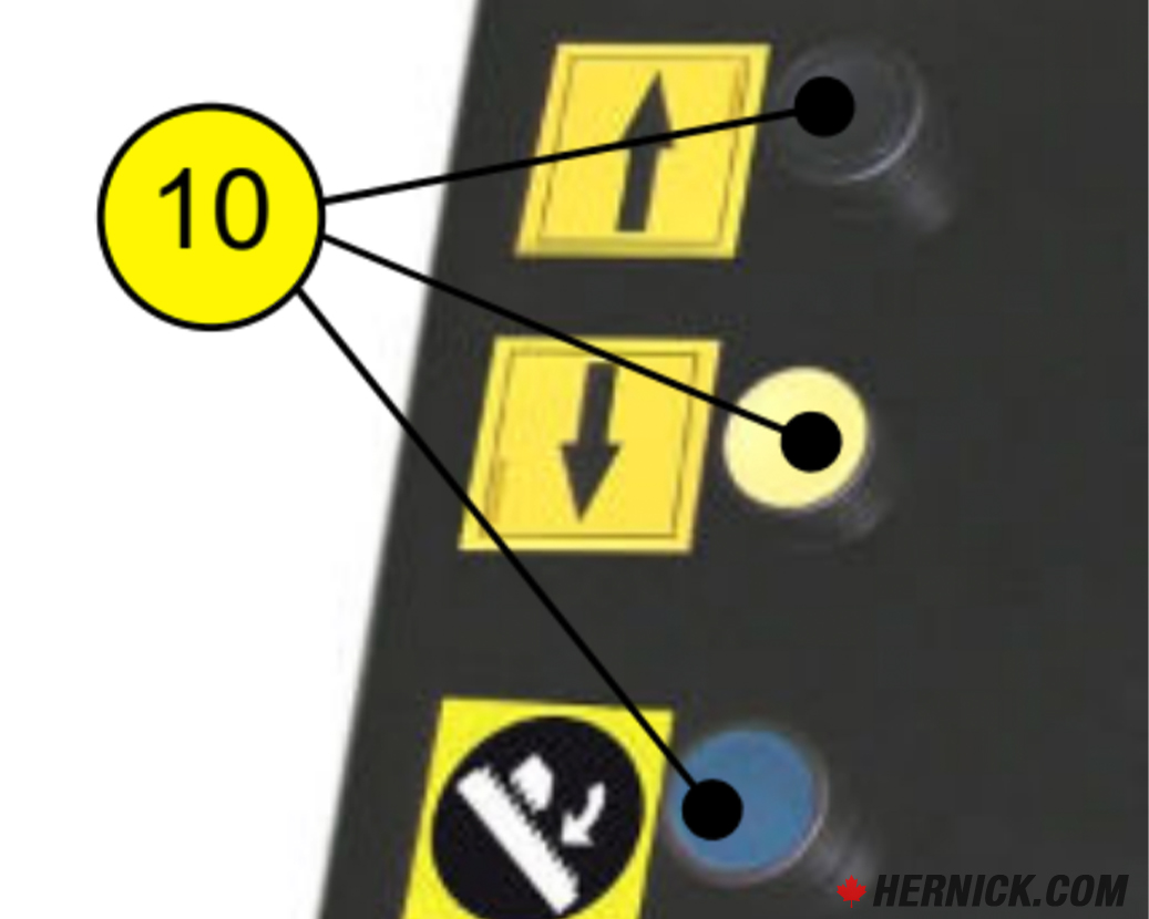 Up Button for Challenger Lift (1481010010)